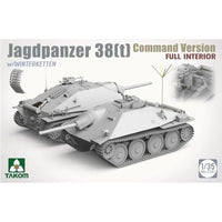 TKO2181 タコム 1/35 38式軽駆逐戦車 ヘッツァー 指揮車型 w/フルインテリア & ヴィンターケッテンタイプ履帯