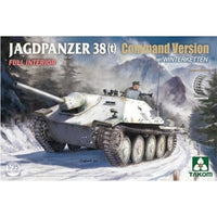 TKO2181 タコム 1/35 38式軽駆逐戦車 ヘッツァー 指揮車型 w/フルインテリア & ヴィンターケッテンタイプ履帯