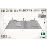 TKO6010 タコム 1/350 DON-2N 「ピルボックス」 弾道ミサイル防衛レーダー w/A-235 対弾道ミサイルシステム