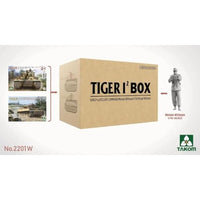 TKO2201W タコム 1/35|1/16 タイガーI ボックス (TKO2201 + TKO2202 + 1/16 ミハエル・ ヴィットマン) 限定版