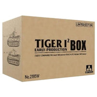 TKO2195 タコム 1/35 タイガーⅠ 初期型 ボックス(TKO2195+TKO2196+TKO10241/16ミハエル・ヴィットマンパンツァーフォー)限定版