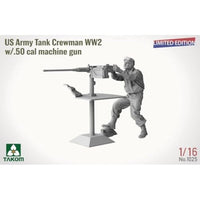TKO1025 タコム 1/16 WW.Ⅱ 米陸軍 戦車兵w/.50 機関銃 (限定版)