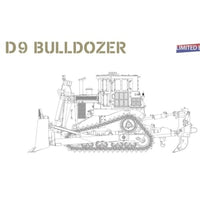 TKO5002S タコム TKO5002S タコム 1/72 D9 ブルドーザー (限定版)