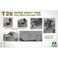 TKO2209 タコム 1/35 T28 超重戦車 (T95 戦車駆逐車)