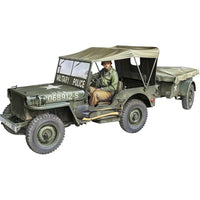 TKO1026 タコム 1/16 米陸軍 1/4トン ユーティリティ トラックw/ 1/4トン ユーティリティ トレーラー
