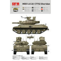 RFM5020 ライフィールド 1/35 M551A1/TTS シェリダン