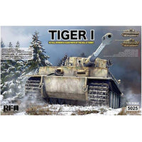 RFM5025 ライフィールド 1/35 タイガーⅠ 重戦車 前期型「ヴィットマンタイガー」w/フルインテリア&クリアパーツ