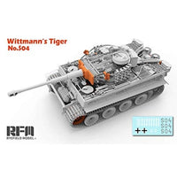 RFM5025 ライフィールド 1/35 タイガーⅠ 重戦車 前期型「ヴィットマンタイガー」w/フルインテリア&クリアパーツ