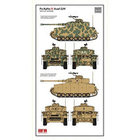RFM5055 ライフィールドモデル 1/35 IV号戦車 G/H型 w/連結組立可動式履帯&フルインテリア (2 in 1)