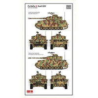 RFM5055 ライフィールドモデル 1/35 IV号戦車 G/H型 w/連結組立可動式履帯&フルインテリア (2 in 1)