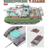 RFM5091 ライフィールドモデル 1/35 T-55AMD 中戦車 w/ドロースト システム & 可動式履帯