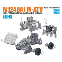 RFM4801 ライフィールドモデル 1/48 M1240A1 M-ATV MRAP w/フルインテリア