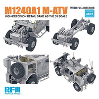 RFM4801 ライフィールドモデル 1/48 M1240A1 M-ATV MRAP w/フルインテリア