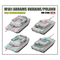 RFM5106 ライフィールドモデル 1/35 M1A1 エイブラムス ウクライナ/ポーランド軍 w/コンタークト1 ERA 2 in 1