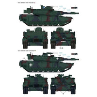 RFM5106 ライフィールドモデル 1/35 M1A1 エイブラムス ウクライナ/ポーランド軍 w/コンタークト1 ERA 2 in 1