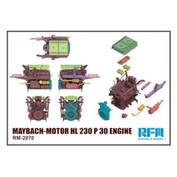 RFM2070 ライフィールドモデル 1/35 マイバッハ HL230 P30 エンジンセット