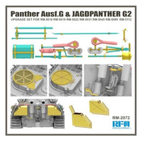 RFM2072 ライフィールドモデル 1/35 パンター G型用グレードアップ パーツセット (RFM5018/5019/5089/5112用)
