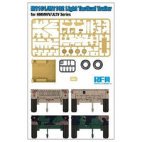 RFM5117 ライフィールドモデル 1/35 HMMVW/JLTVシリーズ用 M1101/M1102 軽戦術トレーラー