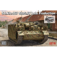 RFM5111 ライフィールドモデル 1/35 Sd.Kfz.167 IV号突撃砲 後期型 w/エンジン & 可動式履帯