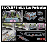 RFM5111 ライフィールドモデル 1/35 Sd.Kfz.167 IV号突撃砲 後期型 w/エンジン & 可動式履帯