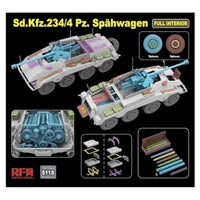 RFM5118 ライフィールドモデル 1/35 Sd.Kfz.234/4 重装甲車 w/フルインテリア
