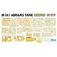 RFM5120 ライフィールドモデル1/35 M1A1 エイブラムス ウクライナ軍アップデート版 w/可動式履帯