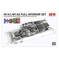 RFM5121 ライフィールドモデル 1/35 M1A1/M1A2 エイブラムス用 フルインテリアセット (RFM5004/5006/5029/5048/5104 /5106/5120用)