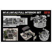 RFM5121 ライフィールドモデル 1/35 M1A1/M1A2 エイブラムス用 フルインテリアセット (RFM5004/5006/5029/5048/5104 /5106/5120用)