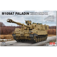 RFM5129 ライフィールドモデル 1/35 M109A7 パラディン 155mm自走砲 w/金属砲身 & 連結組立可動式履帯