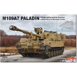 RFM5129 ライフィールドモデル 1/35 M109A7 パラディン 155mm自走砲 w/金属砲身 & 連結組立可動式履帯