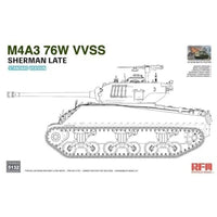 RFM5132 ライフィールドモデル 1/35 M4A3 シャーマン 76W VVSS後期型 通常版