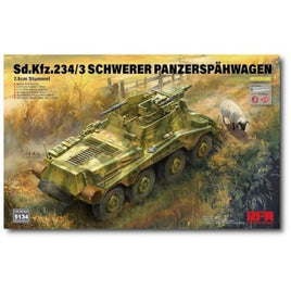 RFM5134 ライフィールドモデル 1/35 Sd.Kfz.234/3 シュツンメル7.5cm砲搭載 8輪重装甲偵察車