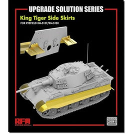 EFM2091 ライフィールド 1/35 キングタイガー用サイドスカート グレードアップパーツセット(RFM5137&RFM5138用)