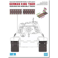 RFM3032 ライフィールド 1/35 キングタイガーシリーズ用Gg26/800/300タイプ可動式履帯(インジェクション製)