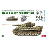 RFM5139 ライフィールド 1/35 Sd.Kfz.181 タイガーⅠ 前期型 w/ヴィットマンレジンフィギュア クルスク1943年 通常版