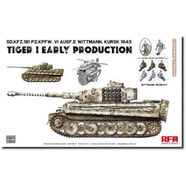 RFM5140 ライフィールド 1/35 Sd.Kfz.181 タイガーⅠ 前期型 w/ヴィットマンフィギュア クルスク1943年 グレードアップ版