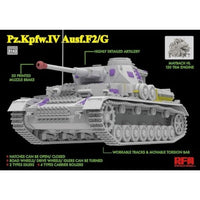 RFM5143 ライフィールドモデル 1/35 Ⅳ号戦車 F2/G型 w/連結組立可動式履帯