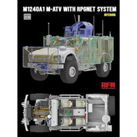 RFM5145 ライフィールドモデル 1/35 M1240A1 M-ATV w/RPGNetシステム