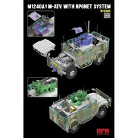 RFM5145 ライフィールドモデル 1/35 M1240A1 M-ATV w/RPGNetシステム