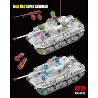RFM5150 ライフィールドモデル 1/35 M50 Mk2 スーパーシャーマン (M4A4車体 HVSS) 通常版