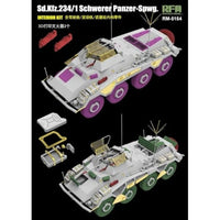 RFM5154 ライフィールドモデル 1/35 Sd.Kfz.234/1 重装甲偵察車 w/フルインテリア