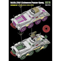 RFM5154 ライフィールドモデル 1/35 Sd.Kfz.234/1 重装甲偵察車 w/フルインテリア