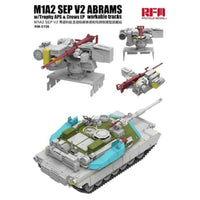 RFM5156 ライフィールドモデル 1/35 M1A2 SEP V2 エイブラムス w/トロフィーAPS、CROWS LP & 可動式履帯