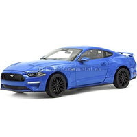 61003 DIECAST MASTERS 1/18 フォード マスタング GT 2019  左ハンドル ブルー