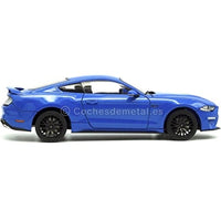 61003 DIECAST MASTERS 1/18 フォード マスタング GT 2019  左ハンドル ブルー