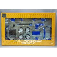 61003ACC DIECAST MASTERS 1/18 マスタング 19 ワイドボディアクセサリーパック コナブルー