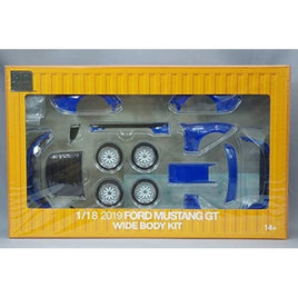 61003ACC DIECAST MASTERS 1/18 マスタング 19 ワイドボディアクセサリーパック コナブルー