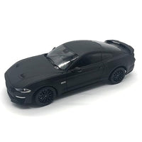 61006 DIECAST MASTERS 1/18 フォード マスタング GT 2019  右ハンドル マットブラック(カスタムカラー)