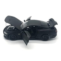 61006 DIECAST MASTERS 1/18 フォード マスタング GT 2019  右ハンドル マットブラック(カスタムカラー)