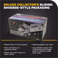 71034 DIECAST MASTERS 1/50 ウエスタンスター 4700 SB ダンプトラック ホワイト